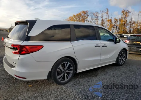 2022 Honda Odyssey Touring из США, поврежденный, VIN 5FNRL6H8XNB040753